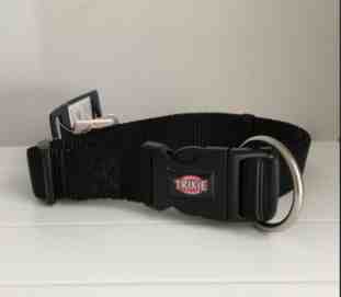 Collar Premium, S-M, 30-45 cm,15 mm, negro        